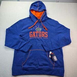 Florida Gators Men's Hoodie XL Fanatics Blue Orange Pullover NWT